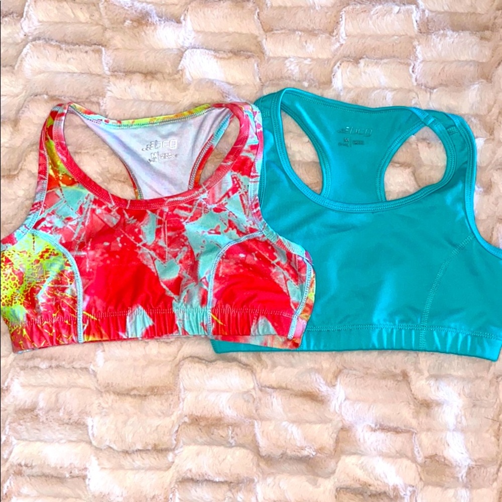 BCG Youth Sports Bra x 2